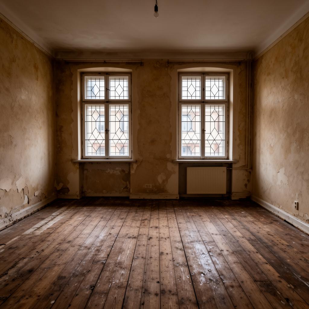 Wohnung vor der Aufbereitung